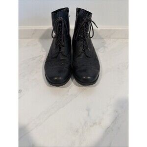 Semler Genuine Leather Lace Up Ankle Boots Sz 8